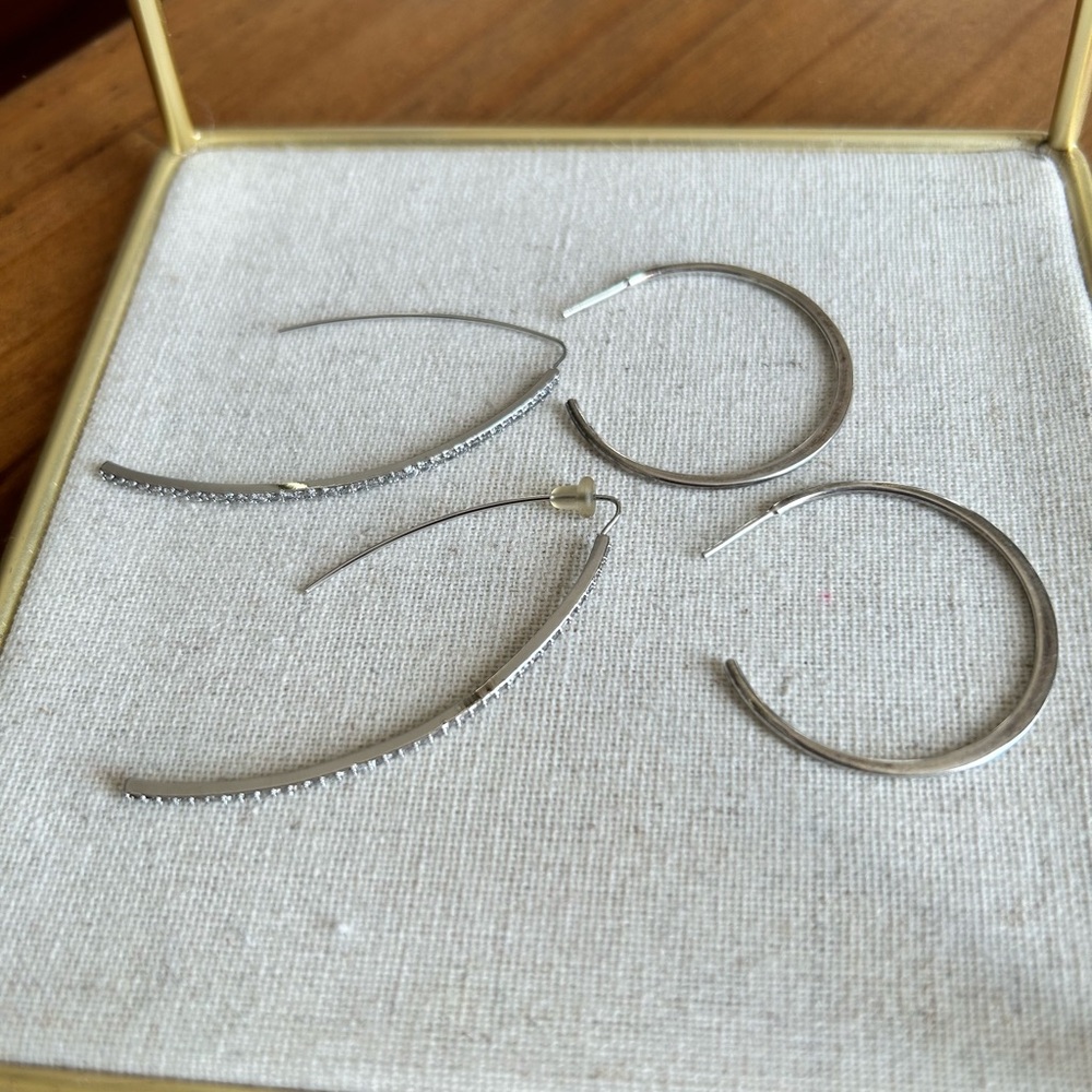 Sterling silver earrings